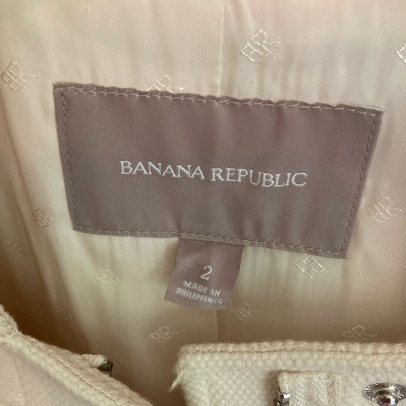 Banana Republic Off White Jacket - Picture 2 of 10